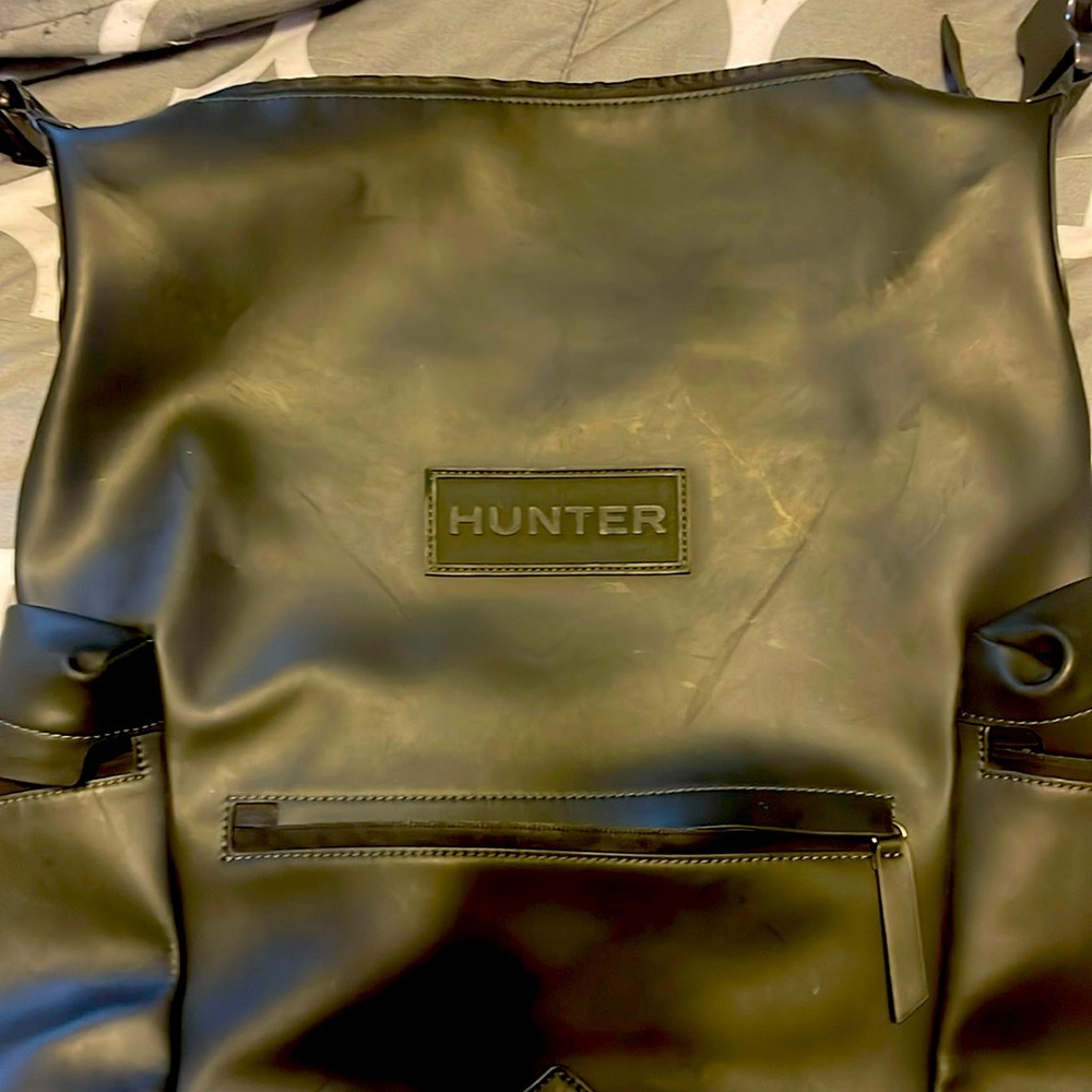 Hunter heavy duty waterproof backpack..Discounted already